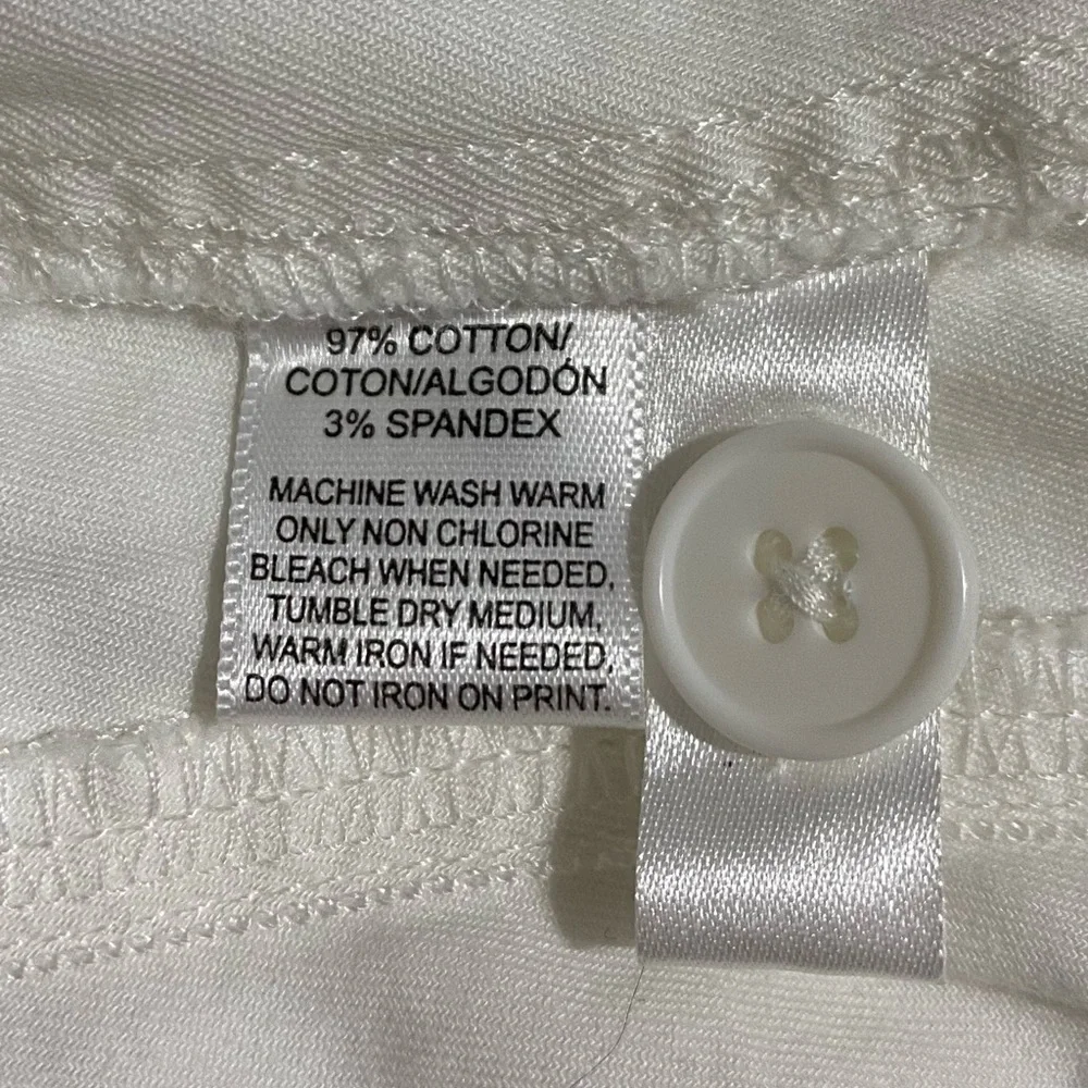 Ann Taylor LOFT Bright White Tie-Waist Mini Skirt - Picture 6 of 10